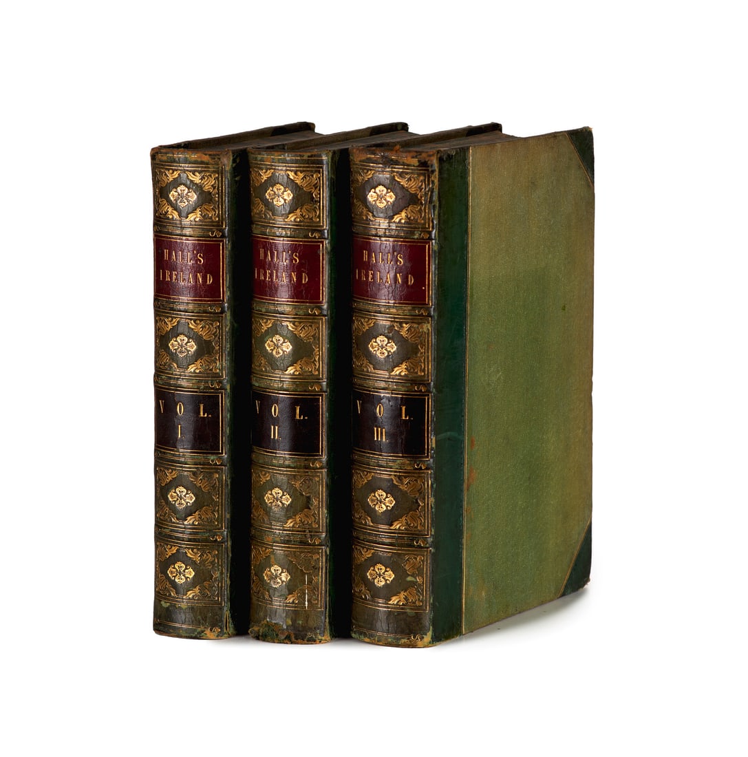 Hall, (Samuel C.) Ireland: Its Scenery, Character, &c. A new edition. 3 Bände. Mit 18 (1 of 4)