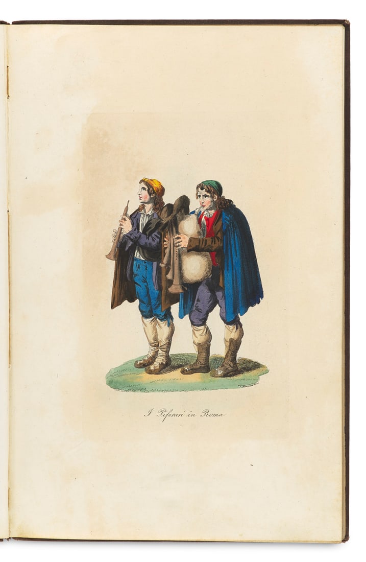 Marroni, Salvatore No. XXX. Costumi di Roma e suoi Contorni. Mit einem gestochenen Titelblatt und 31 (1 of 3)