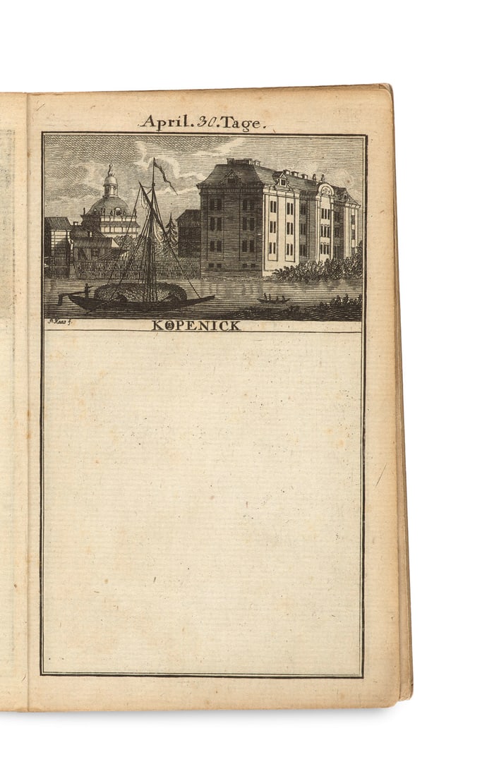 Gemeinnütziger Almanach für das Jahr 1794. Mit 12 Monatsblättern mit (1 of 3)