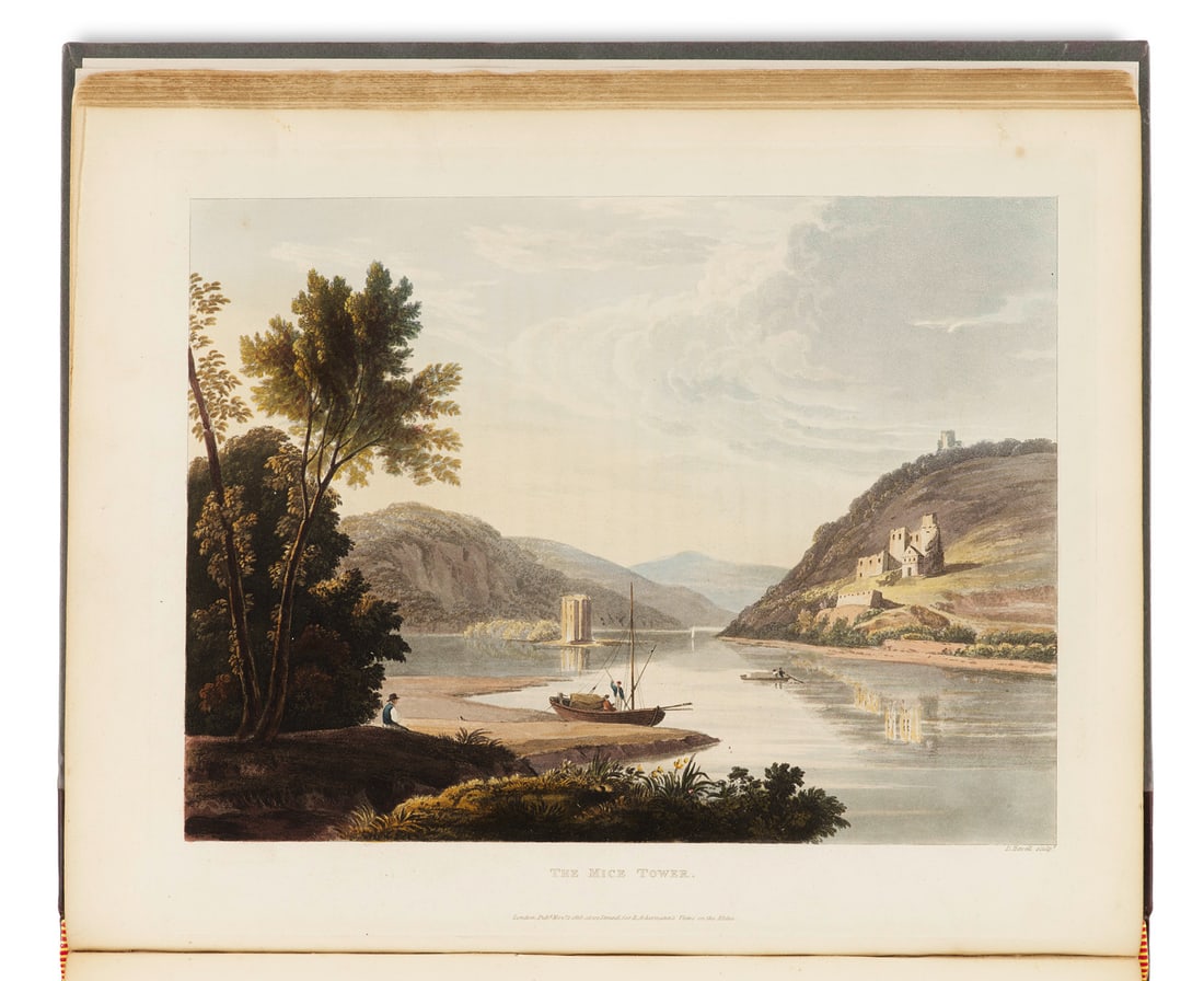 Gerning, (Johann Isaak von) A picturesque tour along the Rhine from Mentz to Cologne: with (1 of 4)