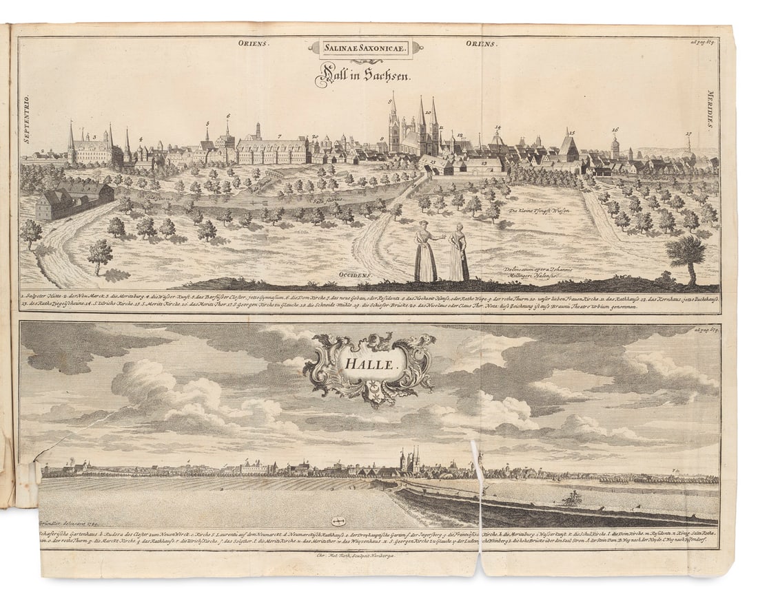 Dreyhaupt, Johann Christoph von Pagus Neletici et Nudzici, oder Ausführliche (1 of 1)