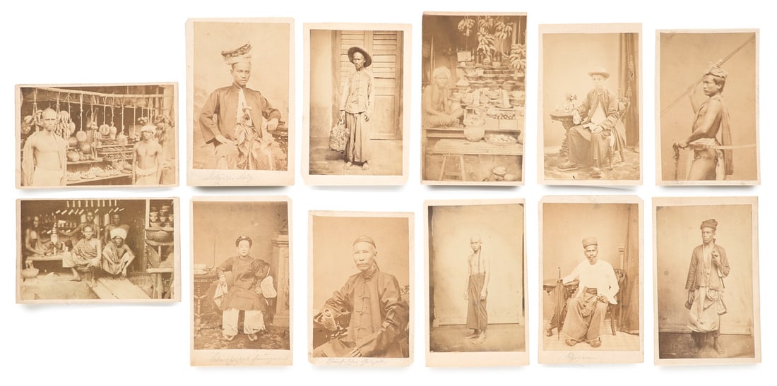 Sachtler, August Sammlung von 40 ethnographischen OPhotographien. Vintages. Albuminabzüge. (1 of 1)