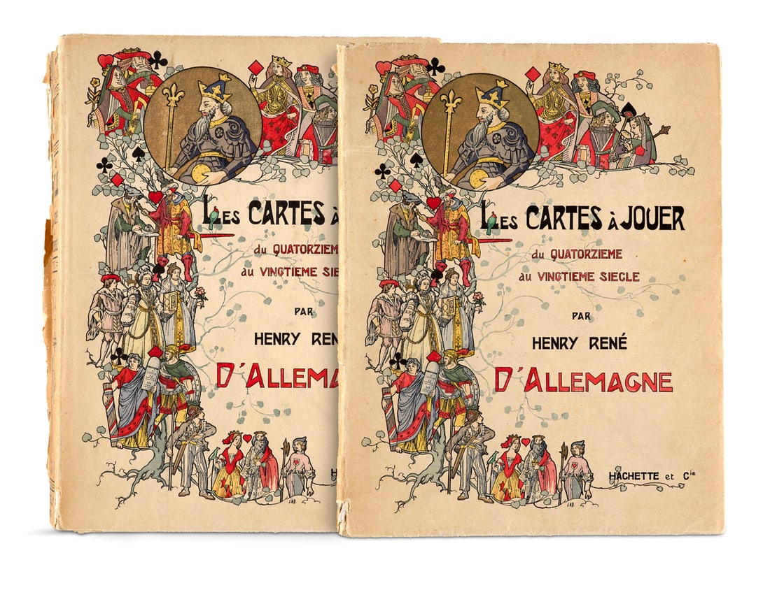 Allemagne, H. R. de Les cartes à jouer du XIVe au XXe siècle. 2 Bde. Mit 3200 (dav. 956 (1 of 1)