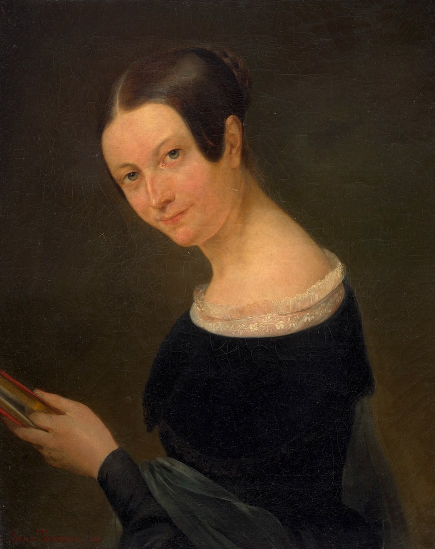De Keyser, Nicaise Bella Telghuys. 1838. Öl auf Leinwand. 64 x 51,5 cm. Datiert und betitelt. (1 of 1)