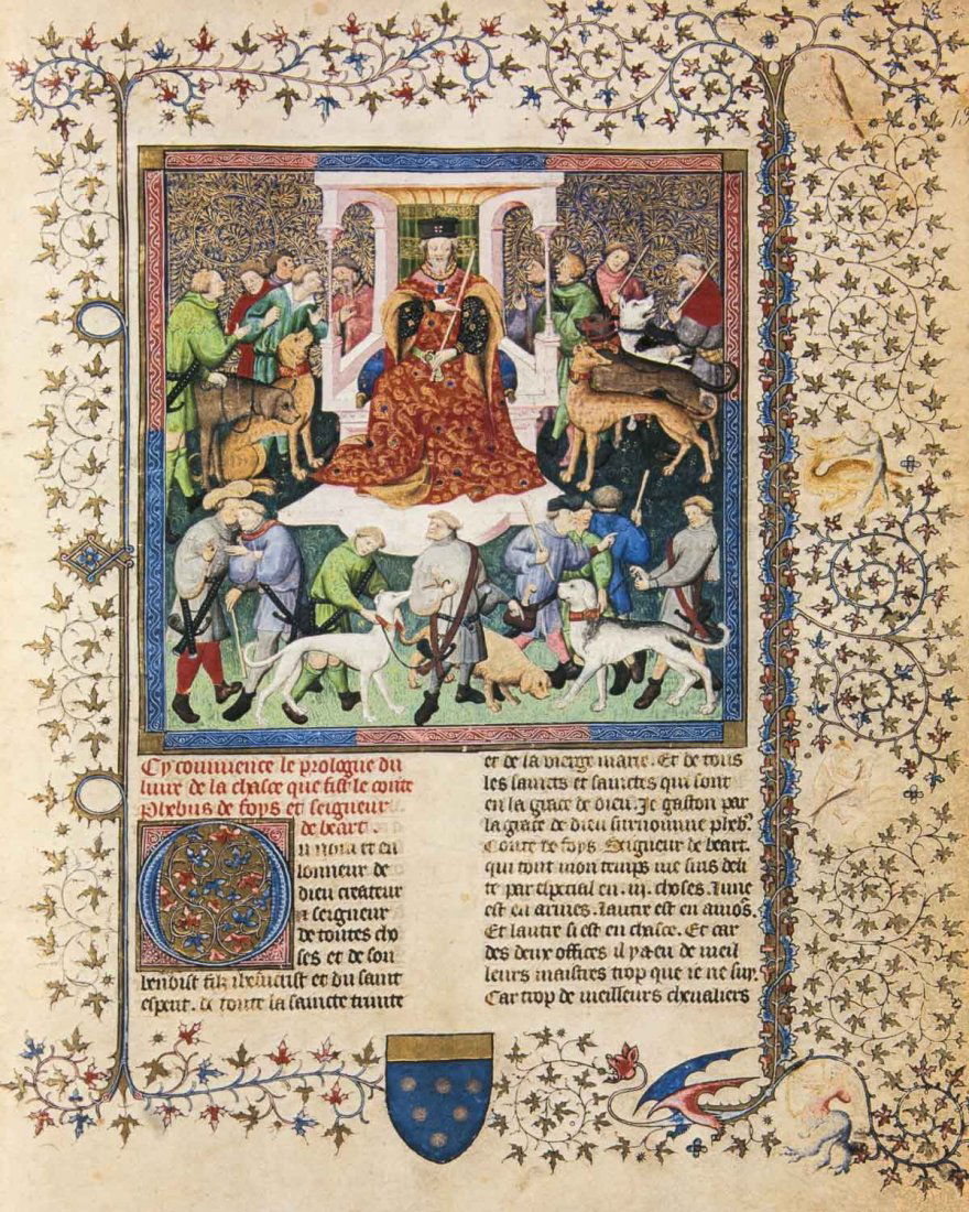 Phoebus Gaston Phoébus Gaston. Le livre de la chasse. F (1 of 2)