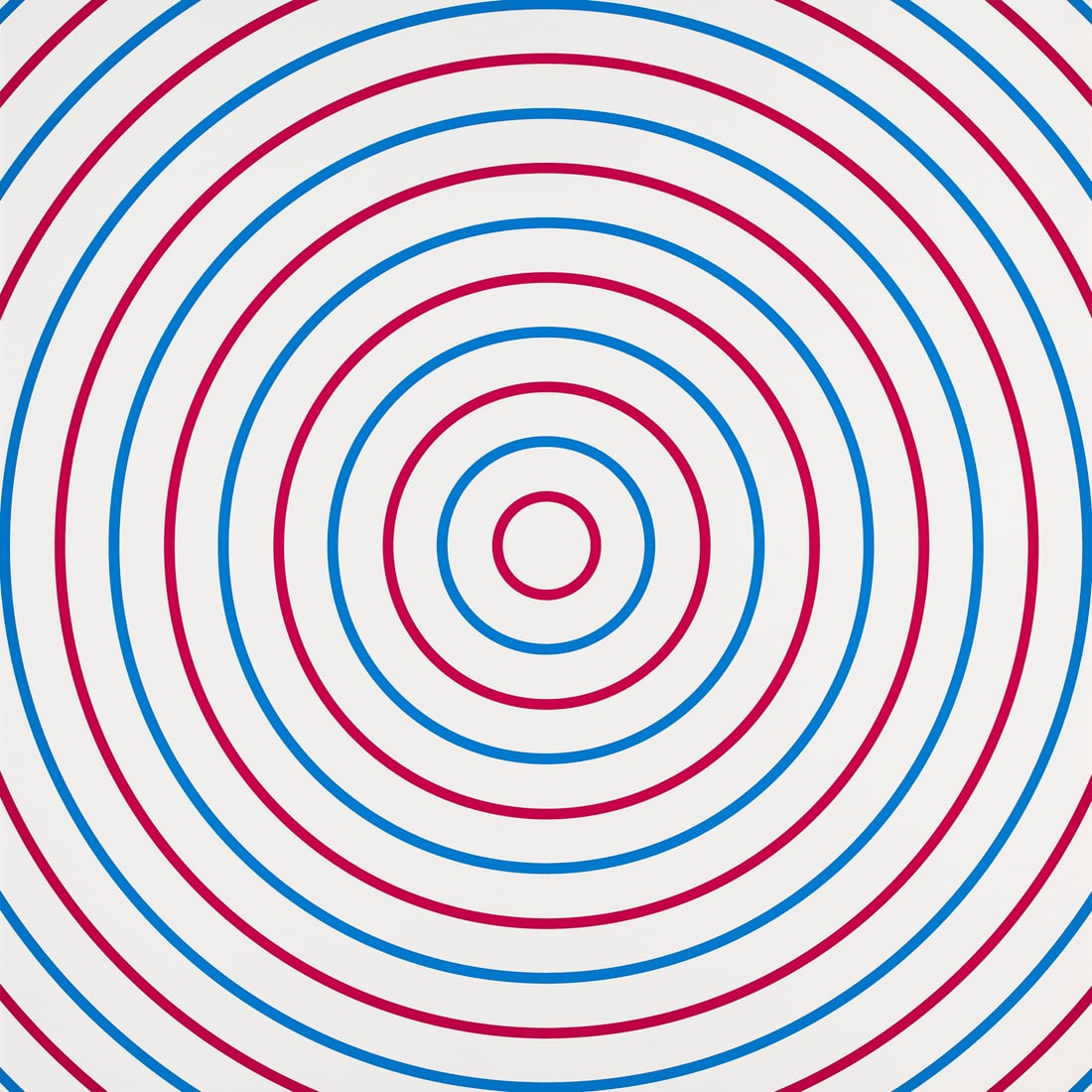 John Armleder o.T. Aus: Gog. 1996. Farbserigraphie auf leichtem Velinkarton. 50 x 50 cm. Verso: Neo-Geometric ConceptualismJohn Armledero.T. Aus: Gog. 1996. Farbserigraphie auf leichtem Velinkarton. 50 x 50 cm. Verso signiert, datiert bezeichnet "E.A." und römisch nummeriert. - Die Ecken nu