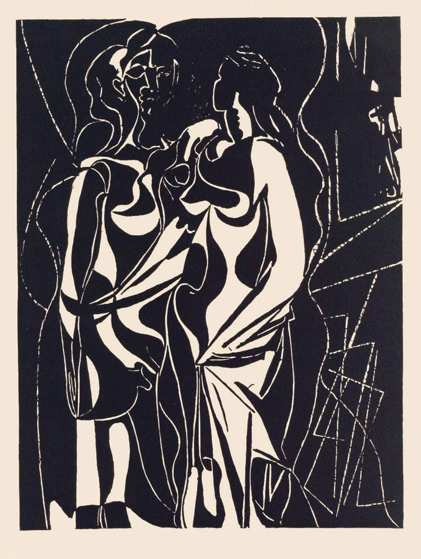 Pablo Picasso 22 Graphiken. Je Holzschnitt nach Originalzeichnungen von Pablo Picasso, in: Hé (1 of 1)