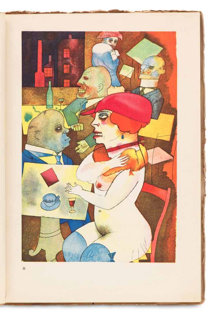 George Grosz Ecce Homo. Mit 16 Farbtafeln nach Aquarellen und 84 lithographierten Tafeln nach (1 of 2)