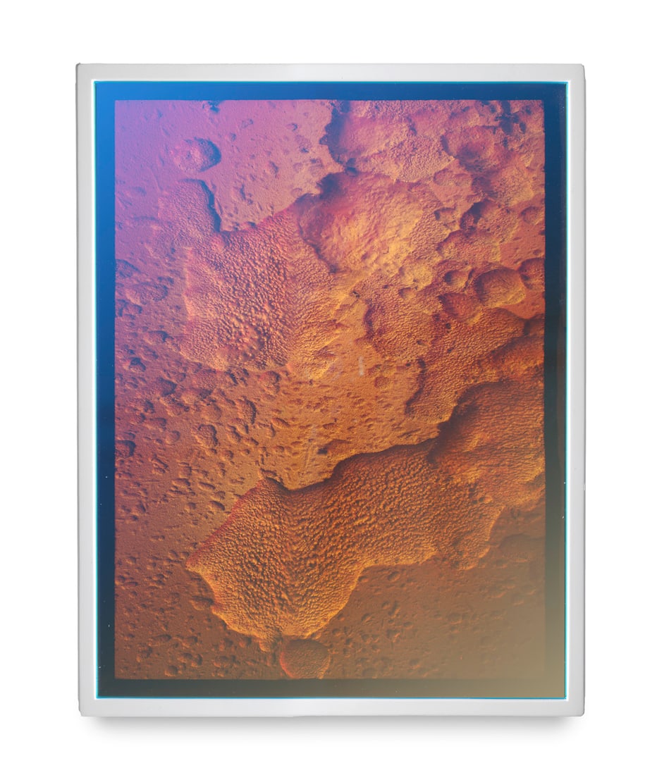 Wolfgang Flad Untitled (dark side of the moon). 2026. Mixed media. 50 x 39 cm. Verso signiert, (1 of 1)