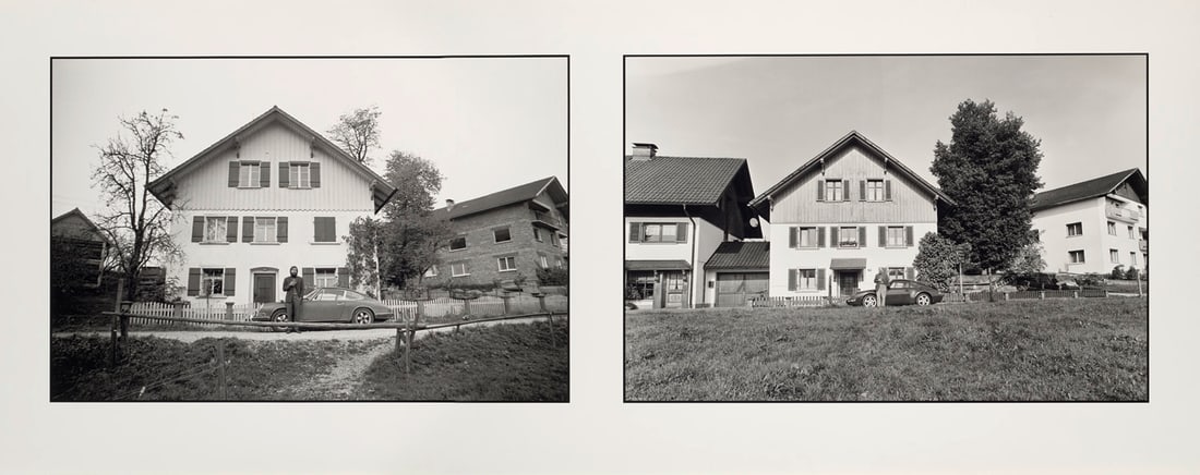 Gottfried Bechtold Standbilder (1971/2001). 2006. C-Print in schwarzweiß auf Barytpapier. 30 x: Gottfried BechtoldStandbilder (1971/2001). 2006. C-Print in schwarzweiß auf Barytpapier. 30 x 95,5 cm (41,5 x 105) cm. Verso signiert, datiert und nummeriert. - Insgesamt sehr gut. Ausgezeichnete