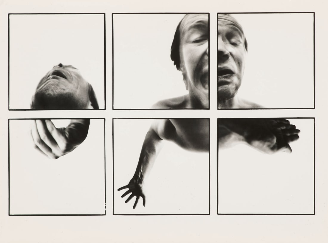 Thomas Florschuetz Pressefotografie (Körperstudie). Um 1987. Silbergelatineabzug. 18 × 24: Thomas FlorschuetzPressefotografie (Körperstudie). Um 1987. Silbergelatineabzug. 18 × 24 cm. Verso mit typographischem Wettbewerbsetikett. - Oben rechts leicht knickspurig. Ecken dezent best