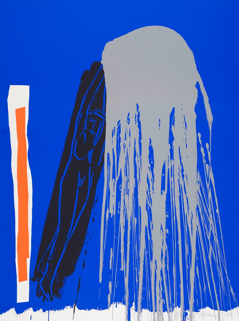 Bruce McLean Untitled. Aus: Für Joseph Beuys. 1987. Farbserigraphie auf glattem Velinkarton. 80 (1 of 1)