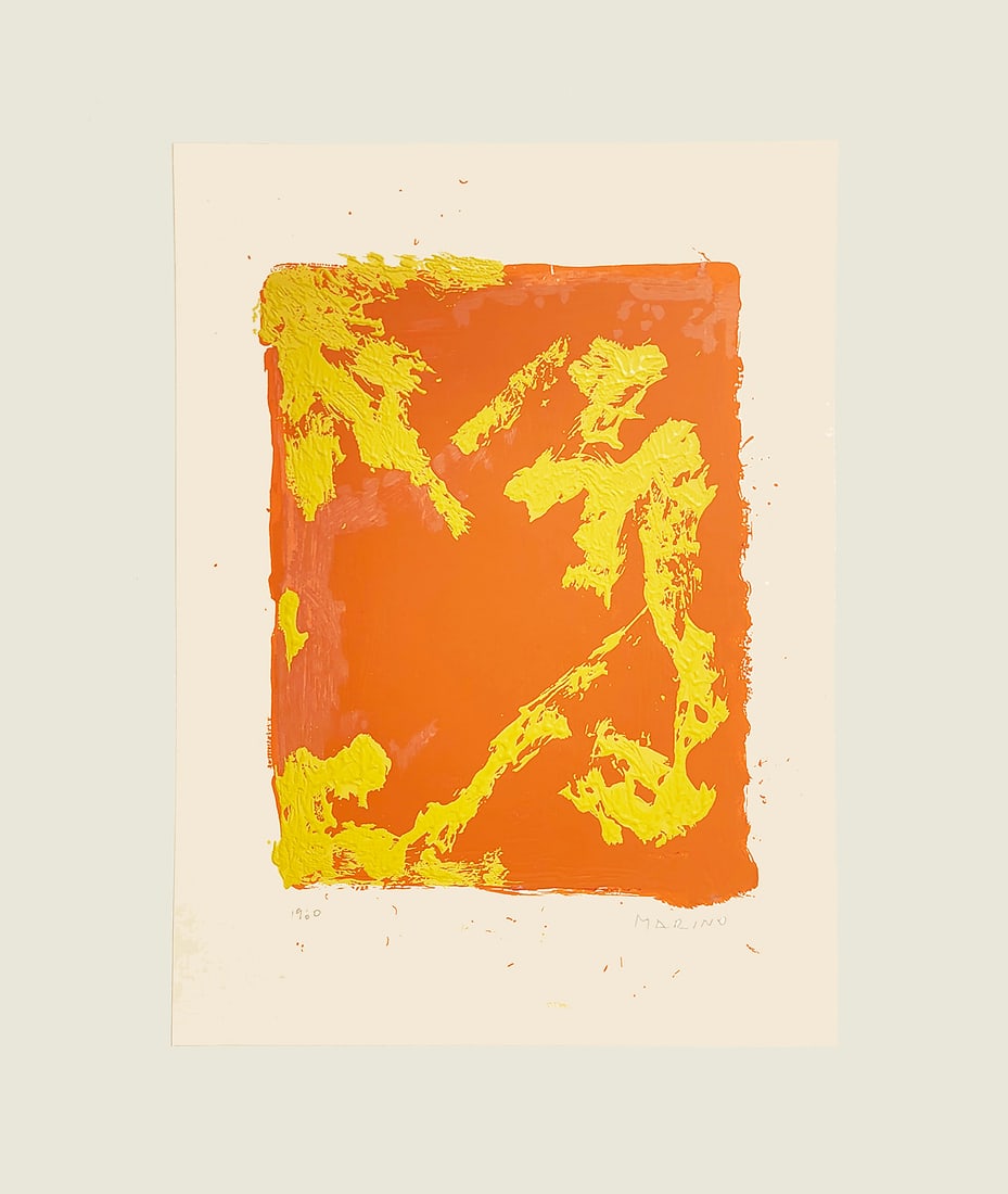 nach Marino Marini elemento terzo. 1960/68. Farbserigraphie auf Velin. 38 × 28 cm (51 × 43 (1 of 1)