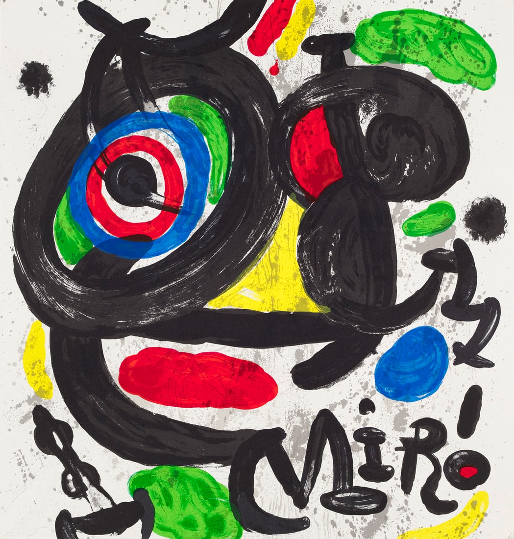 Joan Miró 3 Arbeiten. Galerie Maeght, Ausstellungsplakate. 1970-1978. Je Farblithographie auf: Klassische Moderne - Avantgardistische AbstraktionJoan Miró3 Arbeiten. Galerie Maeght, Ausstellungsplakate. 1970-1978. Je Farblithographie auf Velin. 56,7 x 54,2 cm bis 65,5 x 56 cm. - Ecken leic