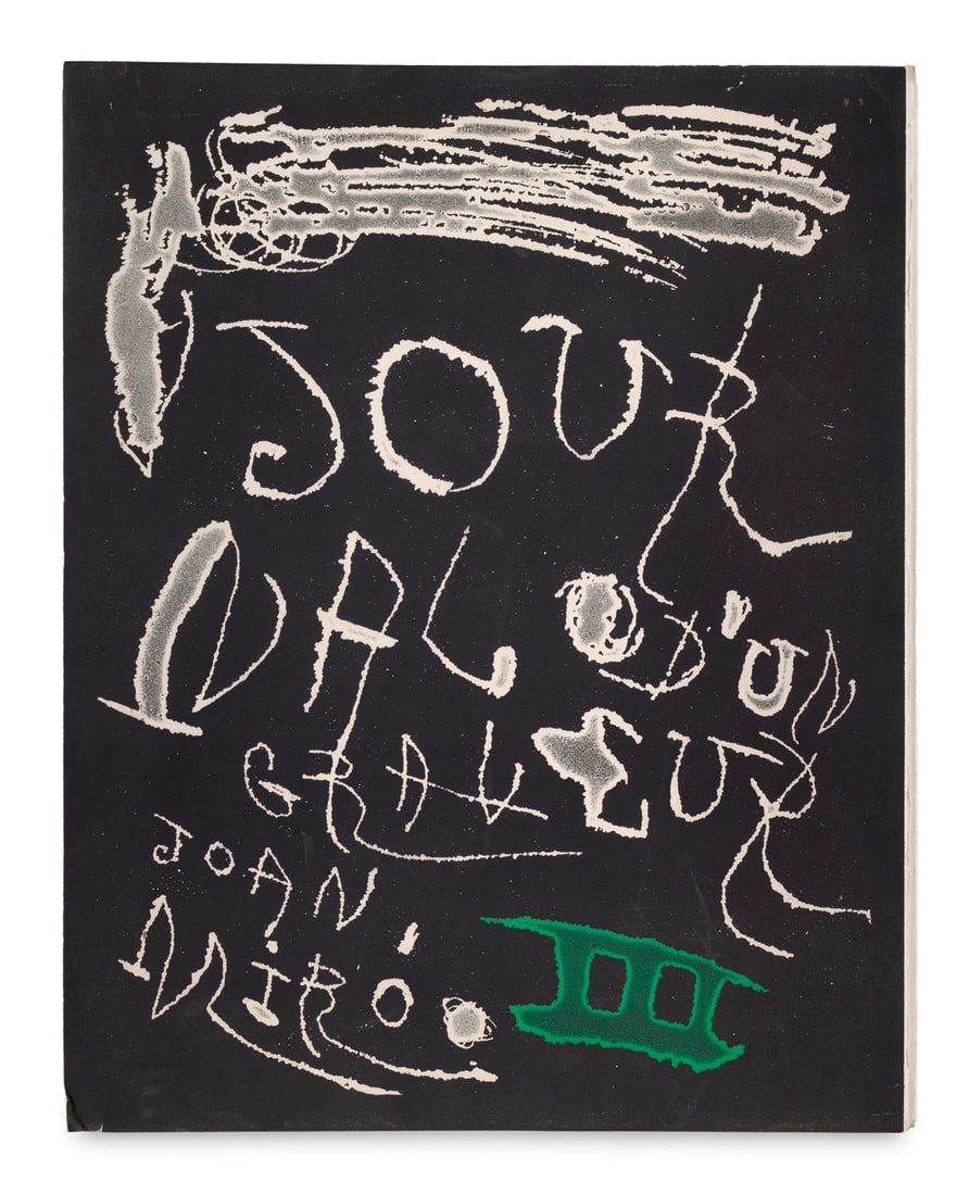 Joan Miró Cover vom Band III des Journal De Gravur. 1975. Aquatintaradierung auf Velin. 57,3 x (1 of 1)
