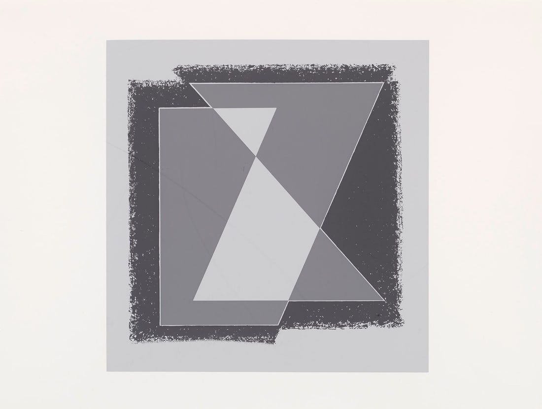 Josef Albers Movement in Gray, 1939. Aus: Formulation : Articulation´, Portfolio II, Folder 30. (1 of 1)