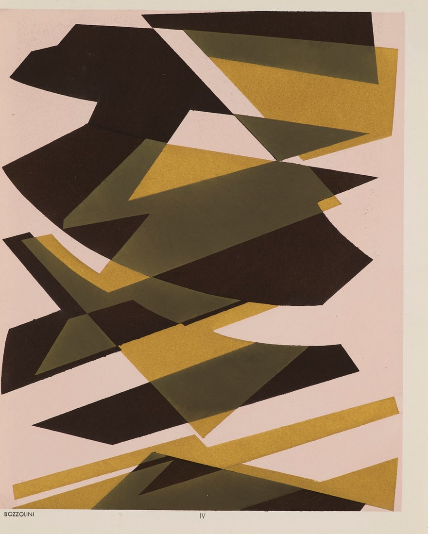 3 Pochoirs. 1952. Je auf Velin. Blattmaße je ca. 23,7 x 19,5 bzw. 19,5 x 23,7 cm. Je: Nachkriegsmoderne3 Pochoirs. 1952. Je auf Velin. Blattmaße je ca. 23,7 x 19,5 bzw. 19,5 x 23,7 cm. Je typographisch unterhalb der Darstellung bezeichnet und mit römischer Nummernfolge. - An 