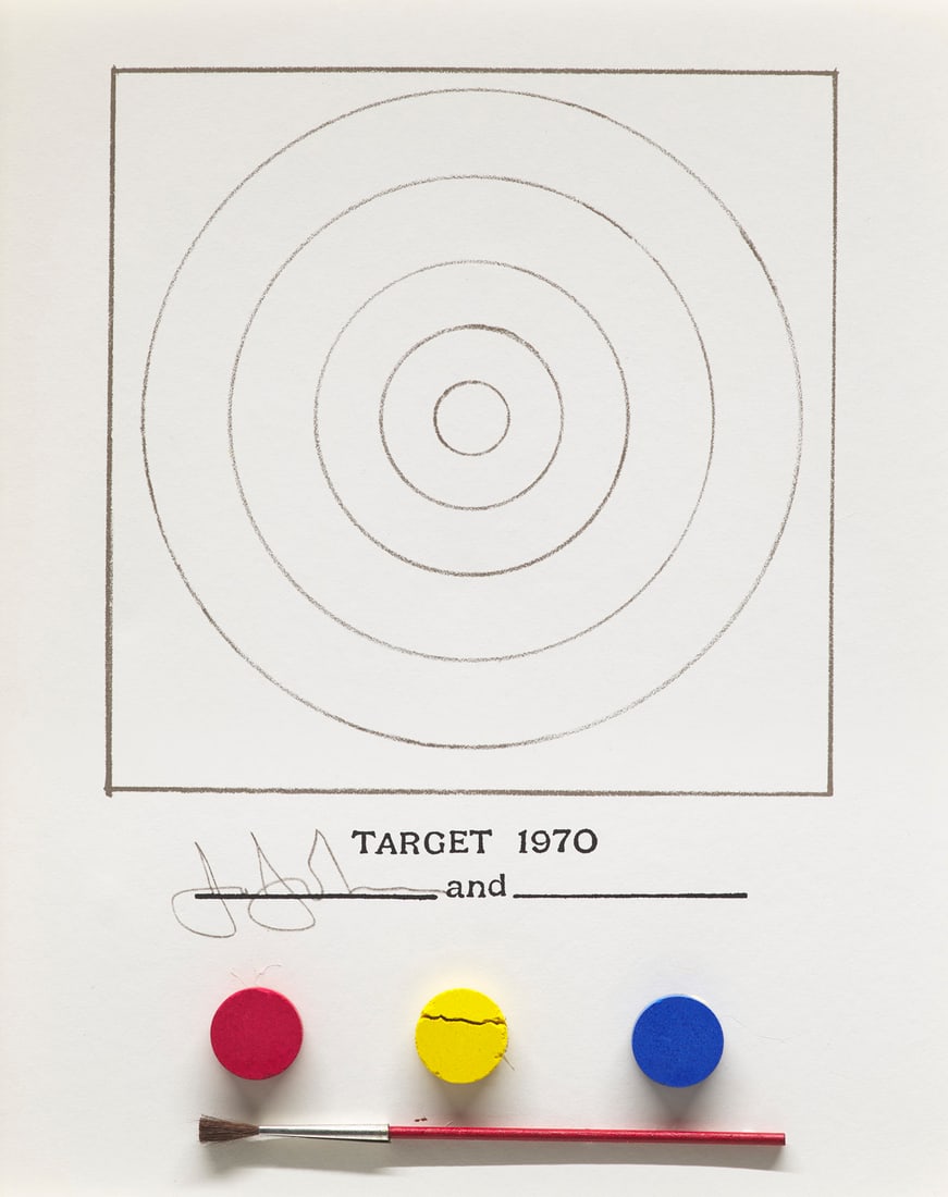 Jasper Johns o.T. In: Technics and Creativity. Gemini Gel. New York, The Museum of Modern Art, 1971. (1 of 1)