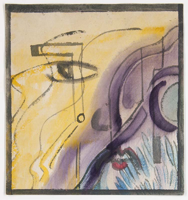 Maatsch, Thilo La precieuse. (Nach 1950). Aquarell auf (1 of 1)