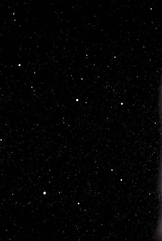 Ruff, Thomas Sterne 03h 36m/-35°. 1992. Offsetdruck. (1 of 1)