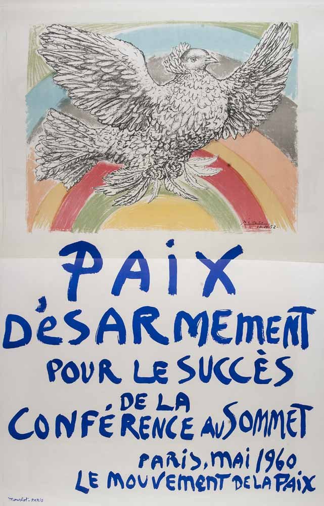 Picasso, Pablo   Paix dsarmement. 1960. Plakat. (1 of 1)
