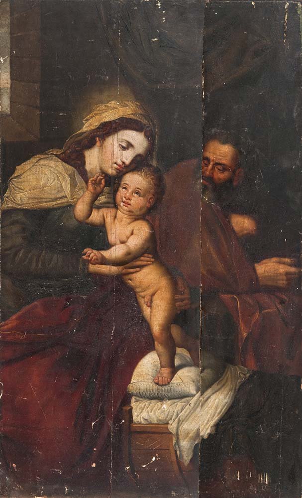 Ital.,18. Jhd.,Hl. Familie,Öl (1 of 1)