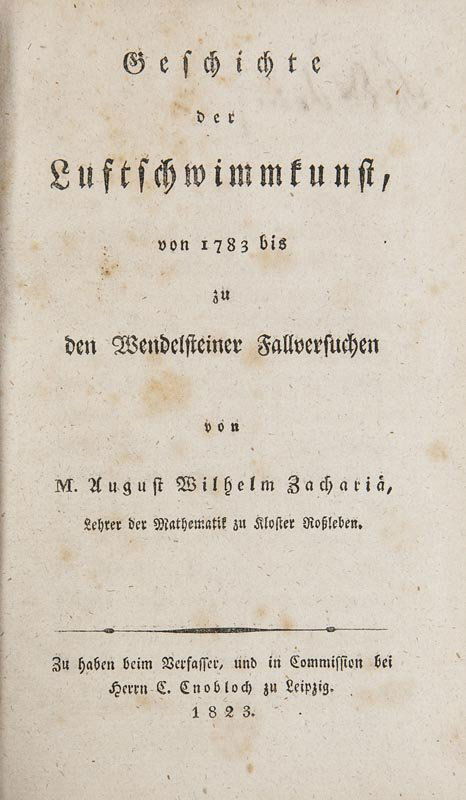 Zachariä, August Wilhelm Geschichte der (1 of 1)