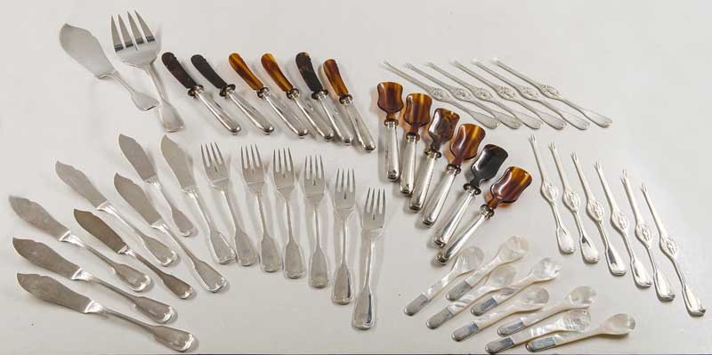 Fisch-, Kaviar- und Hummerbesteck, Muster 'Augsburger (1 of 1)