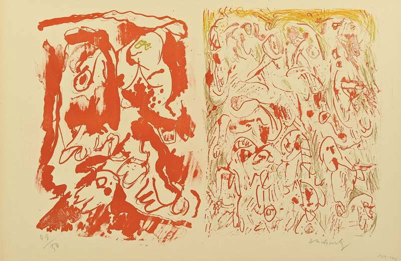 Alechinsky, Pierre Cahier Alechinsky (hors-texte I u. (1 of 1)