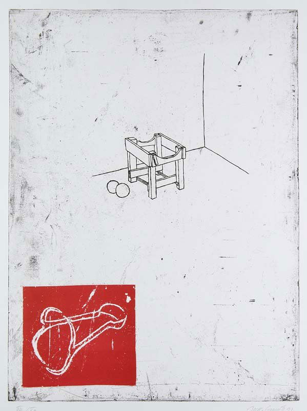 Sarmento, Julião o.T. 1992. Radierung in Schwarz und (1 of 1)