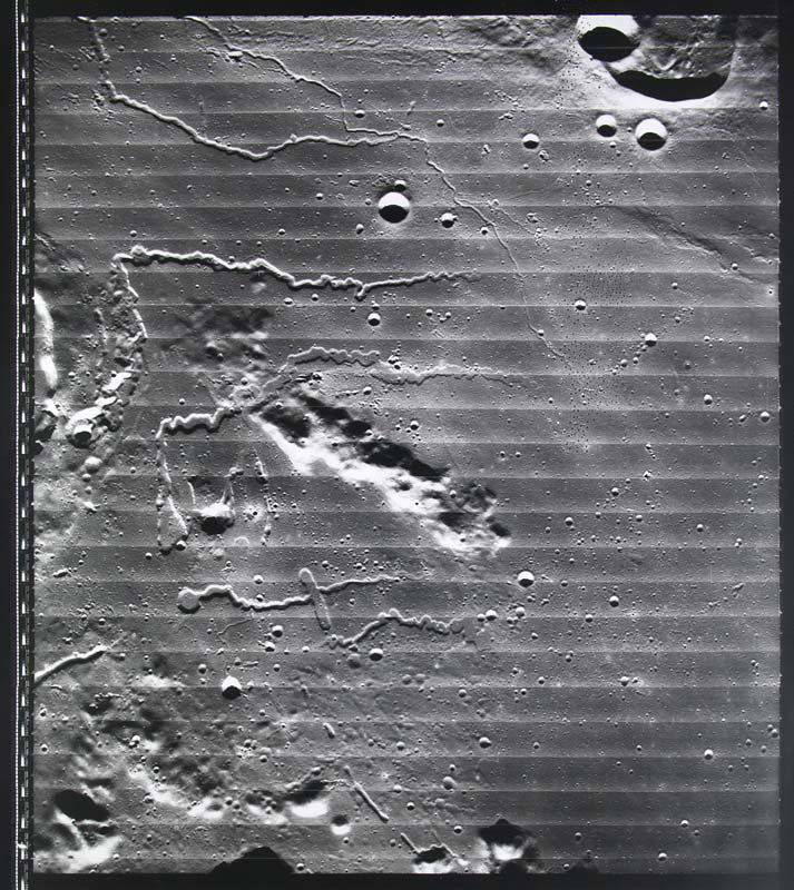 N.A.S.A Lunar Orbiter. Mondoberfläche. Vintage, (1 of 1)