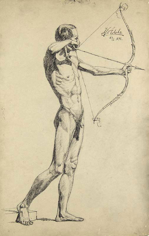 Adels, Heinrich Friedrich Johann Aktstudien. 1891-1892. (1 of 2)