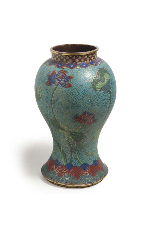 Große Meiping-Balustervase im Stil der Ming-Zeit. Auf (1 of 1)