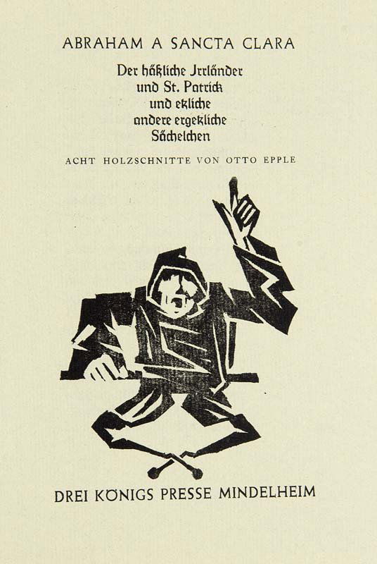 A Sancta Clara, Abraham Der häßliche Irrländer und St. (1 of 1)