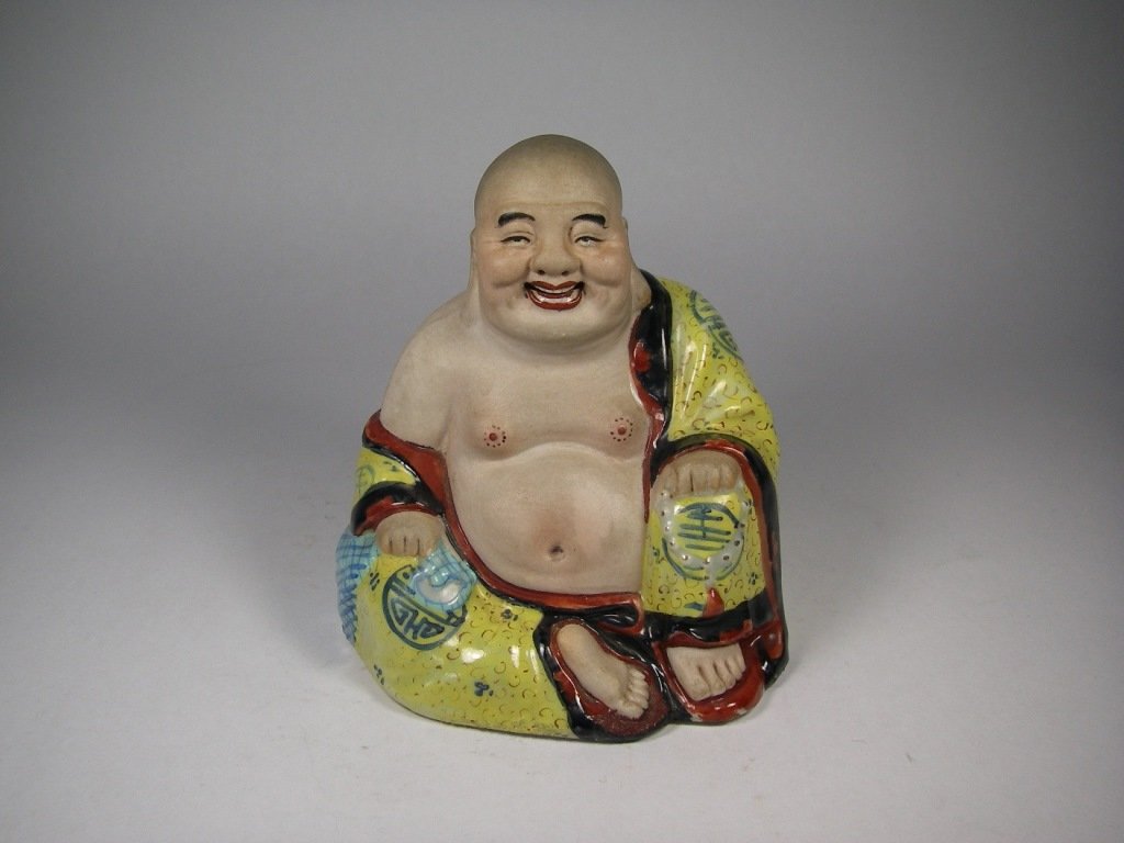 20th century Chinese porcelain buddha - 4