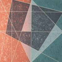 JACK TWORKOV (American, 1990-1982). T. L. #7, sign: JACK TWORKOV (American, 1990-1982). T. L. #7, signed, and dated 1978 lower right. Titled lower left. Silkscreen - Sight: 24 in. x 24 in.