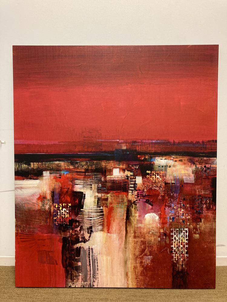 JOHN DOUGLAS (American, 20th Century). Untitled, Mixed (1 of 4)