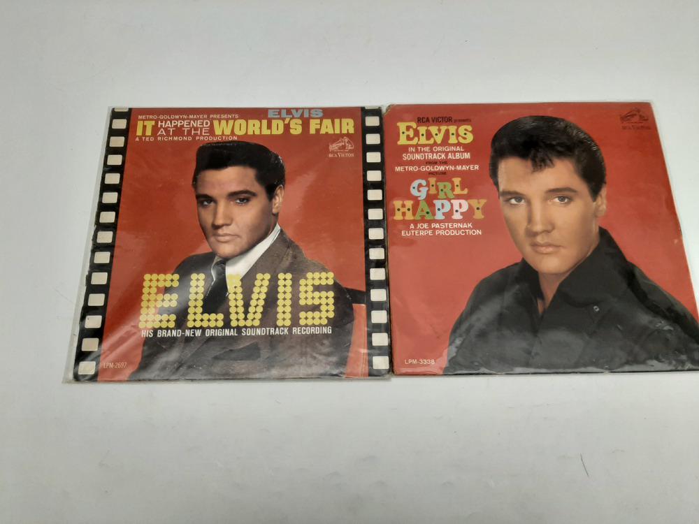 NINE ELVIS PRESLEY MOVIE SOUNDTRACK RCA VICTOR RECORD (1 of 10)
