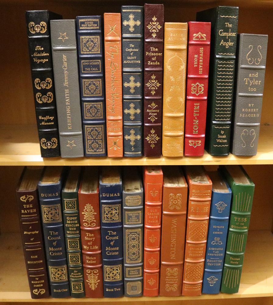 20 VOLS FRANKLIN LIBRARY AND THE EASTON PRESS, VARIOUS (1 of 2)