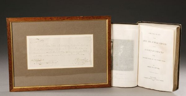 OLIVER ELLSWORTH, (1745-1807) Signature,