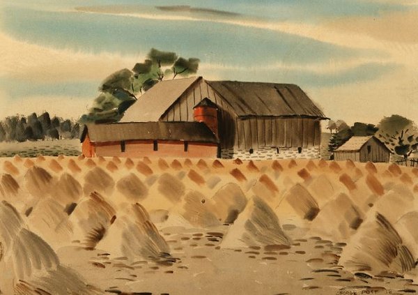 GEORGE B. POST (American, 1906-1997). LA