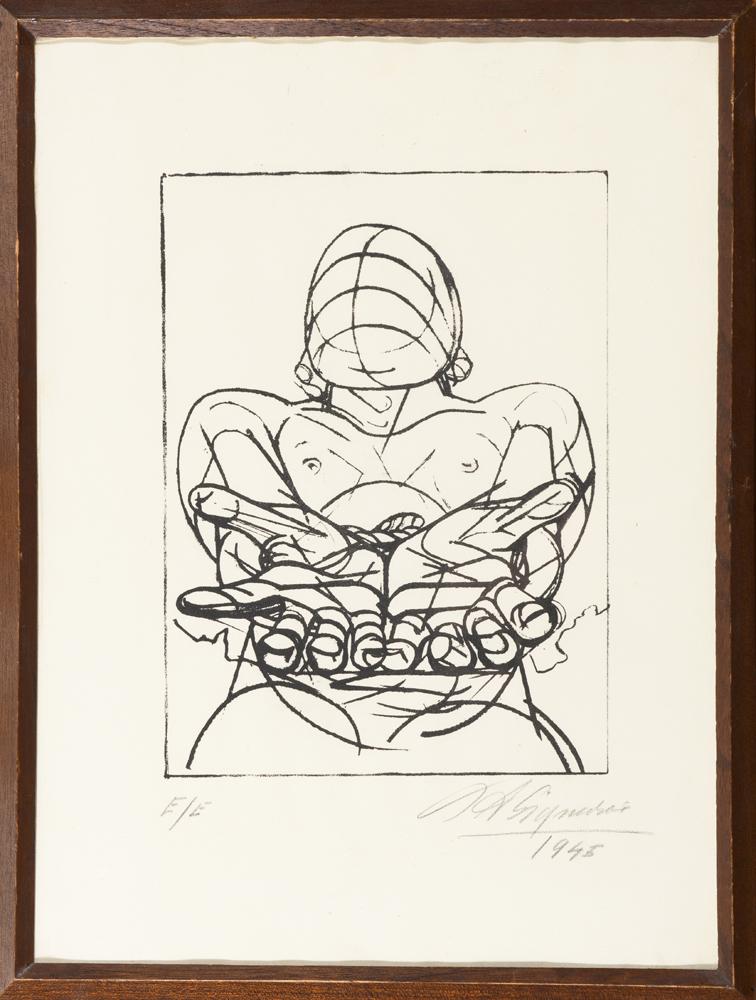 DAVID ALFARO SIQUEIROS (Mexican, 1896 - 1945). Nuestra Imagen Actual (Our Current Image), 1945, (1 of 2)