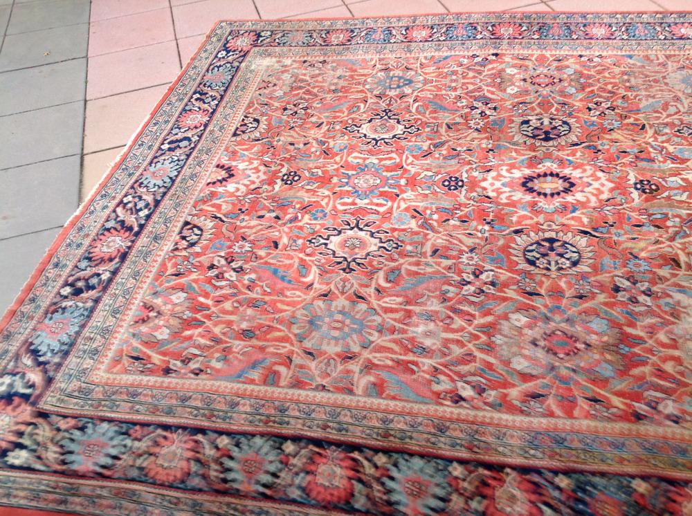 MALAYER RUG.      - App. 12 ft. 11 in. x 11 ft. 4 in. (1 of 7)
