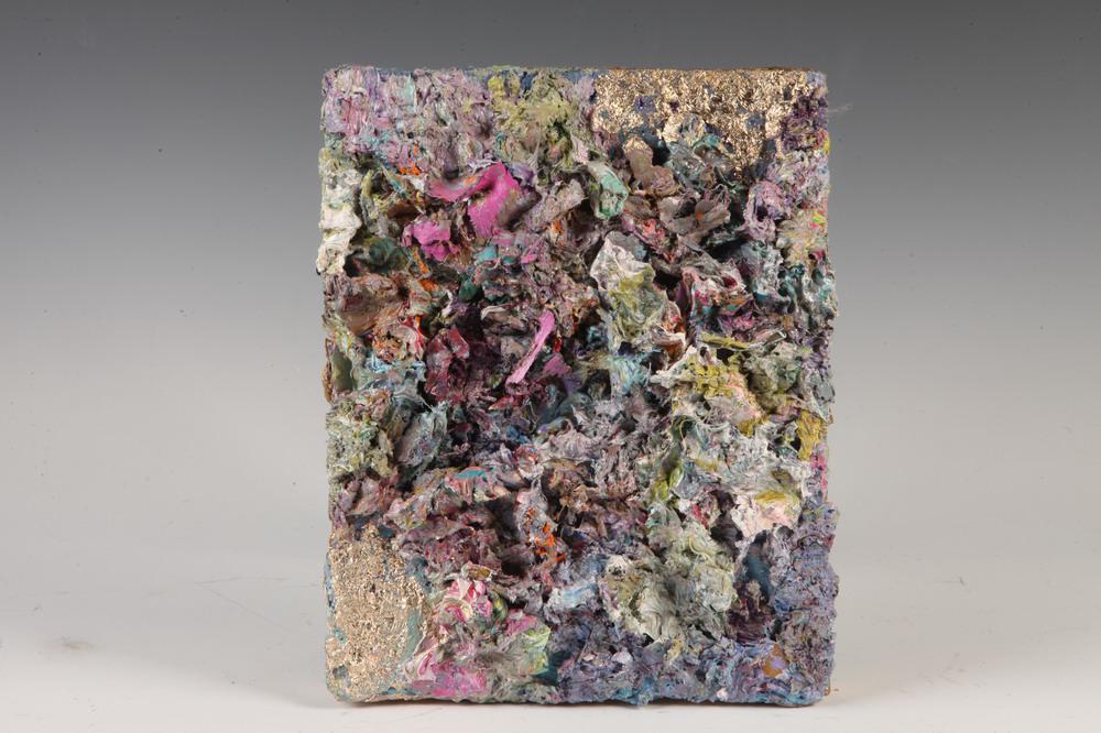 NATASHA ZUPAN (Spanish, 20th century). Light Refraction #22, 2015, Oil on canvas. Signed verso. (1 of 1)