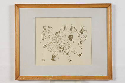 AFTER HENRI DE TOULOUSE-LAUTREC (French, 1864 - 1901). Footit and Chocolat (Footit et Chocolat), (1 of 2)