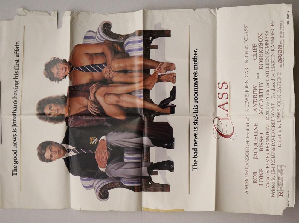 11 1980S MOVIE POSTERS, (1 of 20)