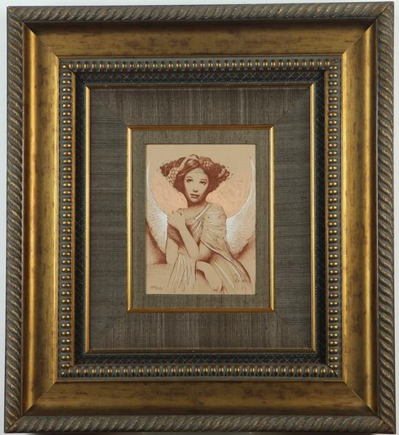 CSABA MARKUS (Hungarian, born 1953). Bella Angellina, circa 2018, Limited edition lithograph (1 of 2)