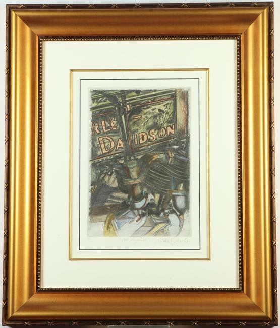 SCOTT JACOBS (America, born 1958). All Original, circa 2014, Mixed media on paper numbered "XL" (or (1 of 1)