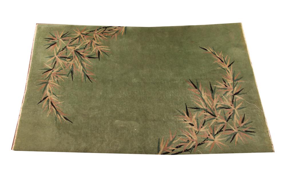 CHINESE RUG, - App. 7 ft. 8 in. x 4 ft. 11 in. (1 of 2)