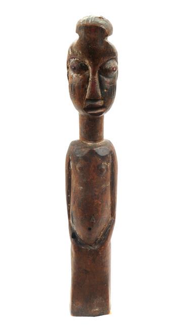 AFRICAN POSSIBLY CHOKWE ANGOLAN STATUE, - Height: 16.5 inches Height: 16.5 inches height: 16.5 (1 of 8)